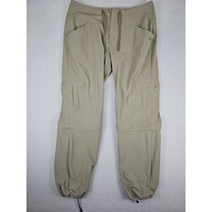 Mountain Hardwear Convertible Cargo Joggers Women's Size 10 30x30 Green